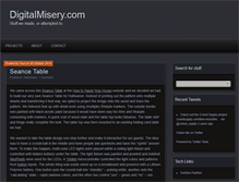 Tablet Screenshot of digitalmisery.com